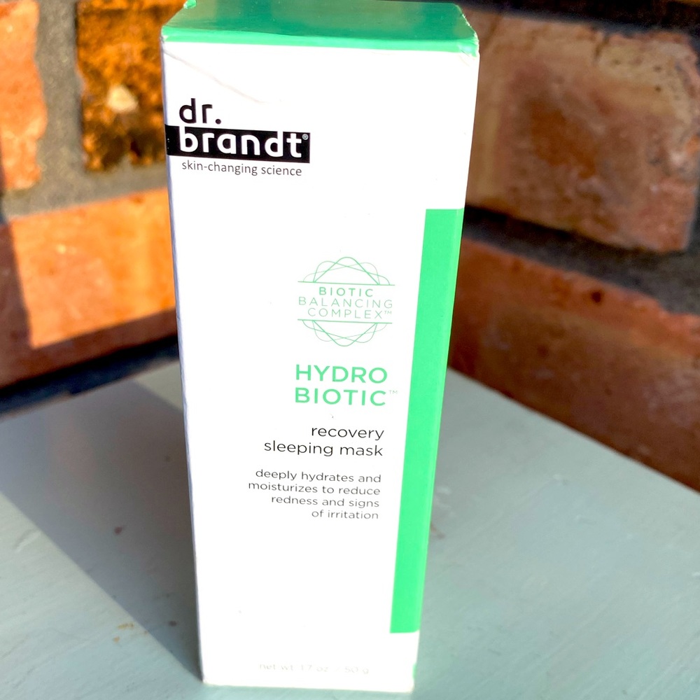 Dr. Brandt Hydro Biotic Recovery Sleep Mask.  NIB